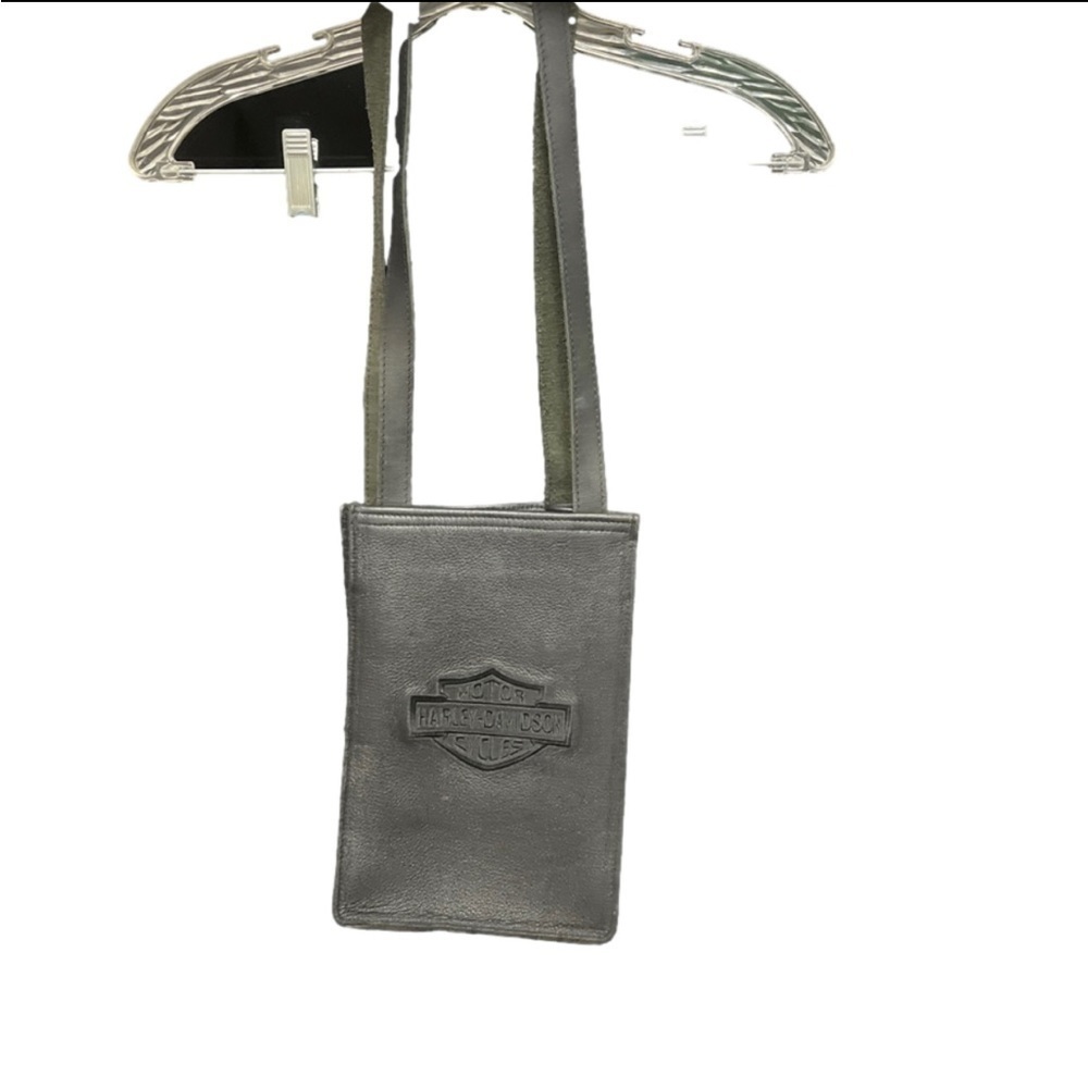 Harley Davidson (official) vintage black leather purse
